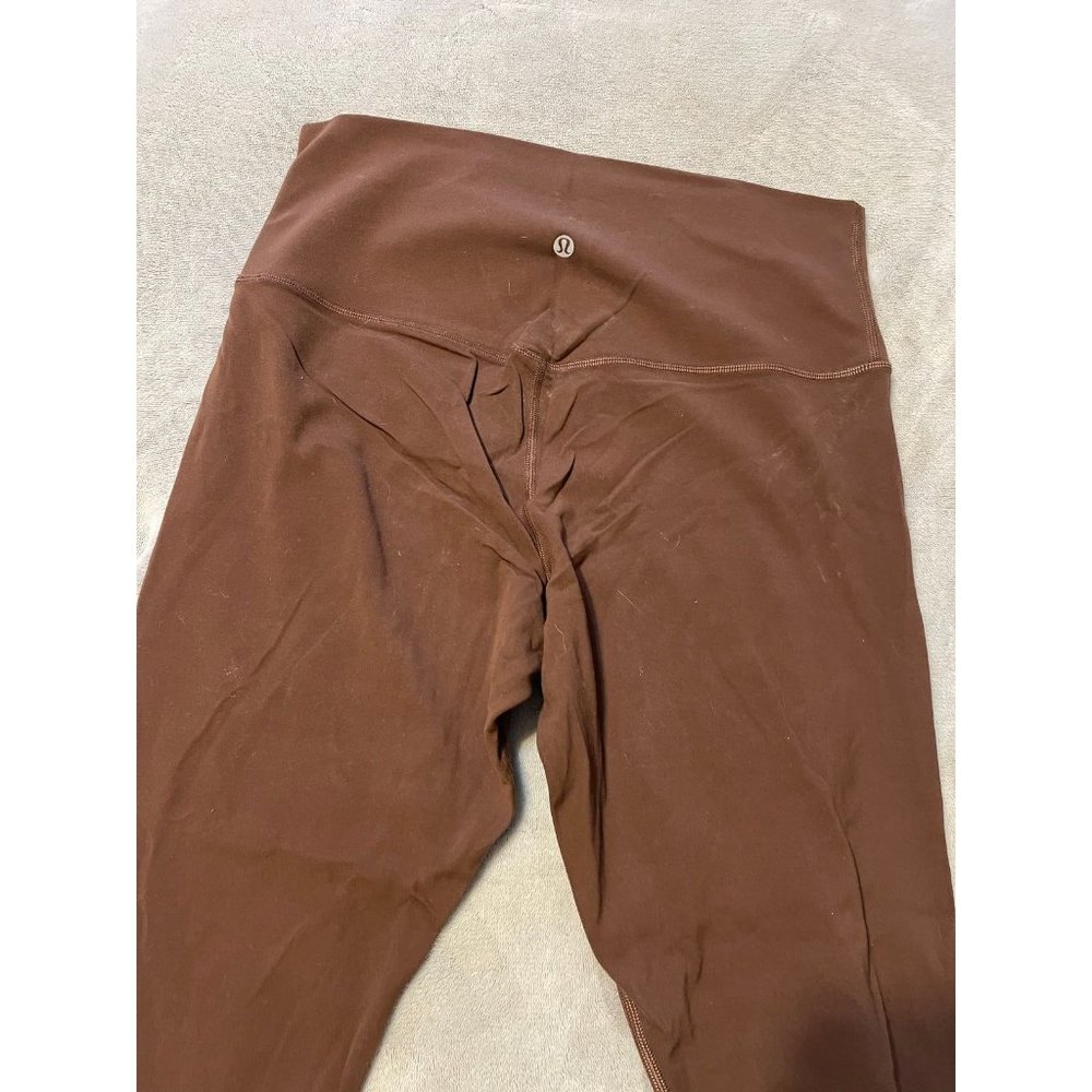 Lululemon Align Crop 23" In Java Size 10 - image 3